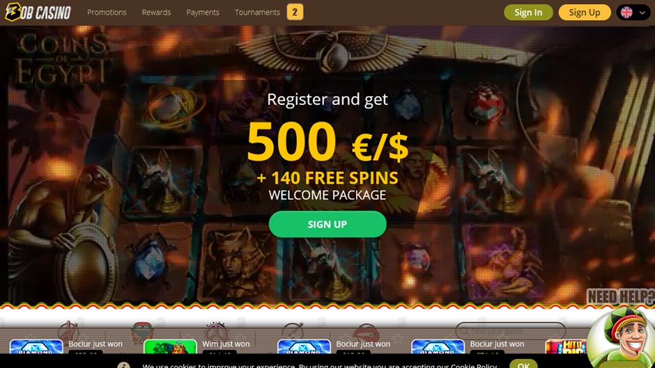 bob-casino-bonus Bob Casino Review 2019 – First Impression