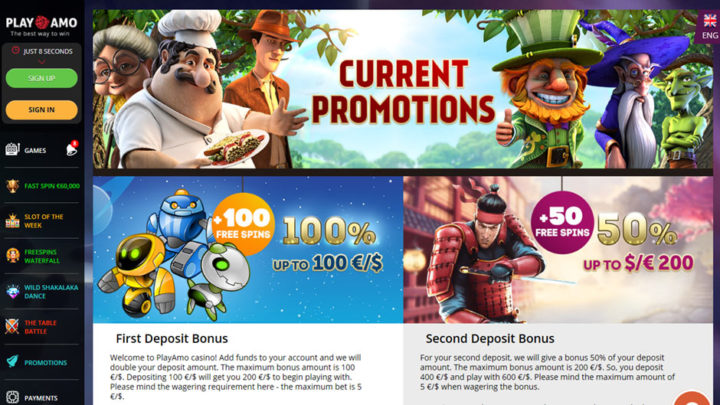 Playamo Casino Bonus & Free Spins