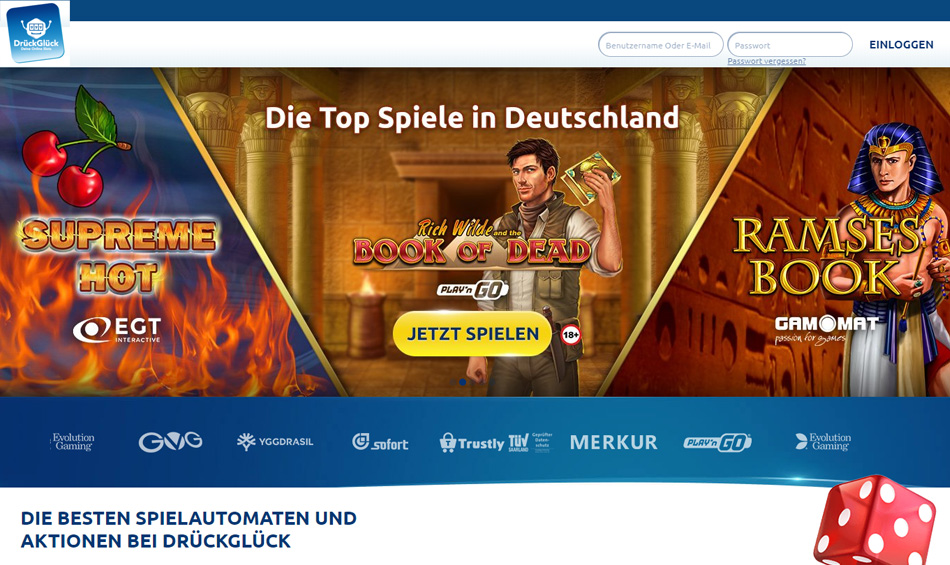 Drück-Glück-Online-Spielbank