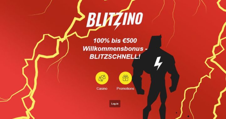 Blitzino - 100% Bonus bis 500 Euro